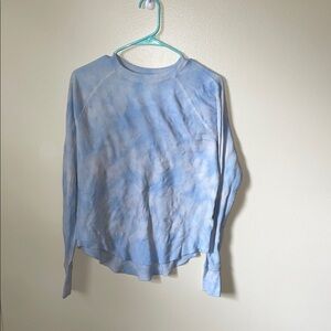 SO Light Gray Ribbed V-Neck Top